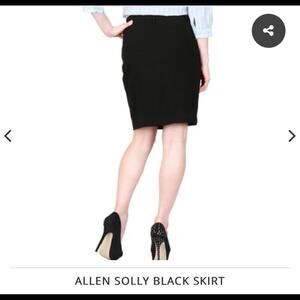 Allen Solly Black Pencil Skirt 28